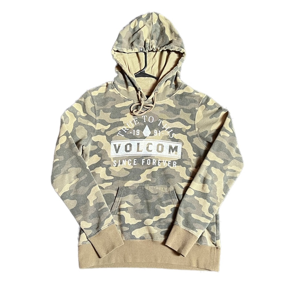 volcom camo hoodie
